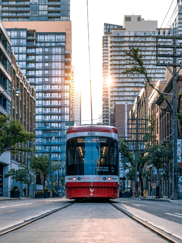 toronto city streetcar